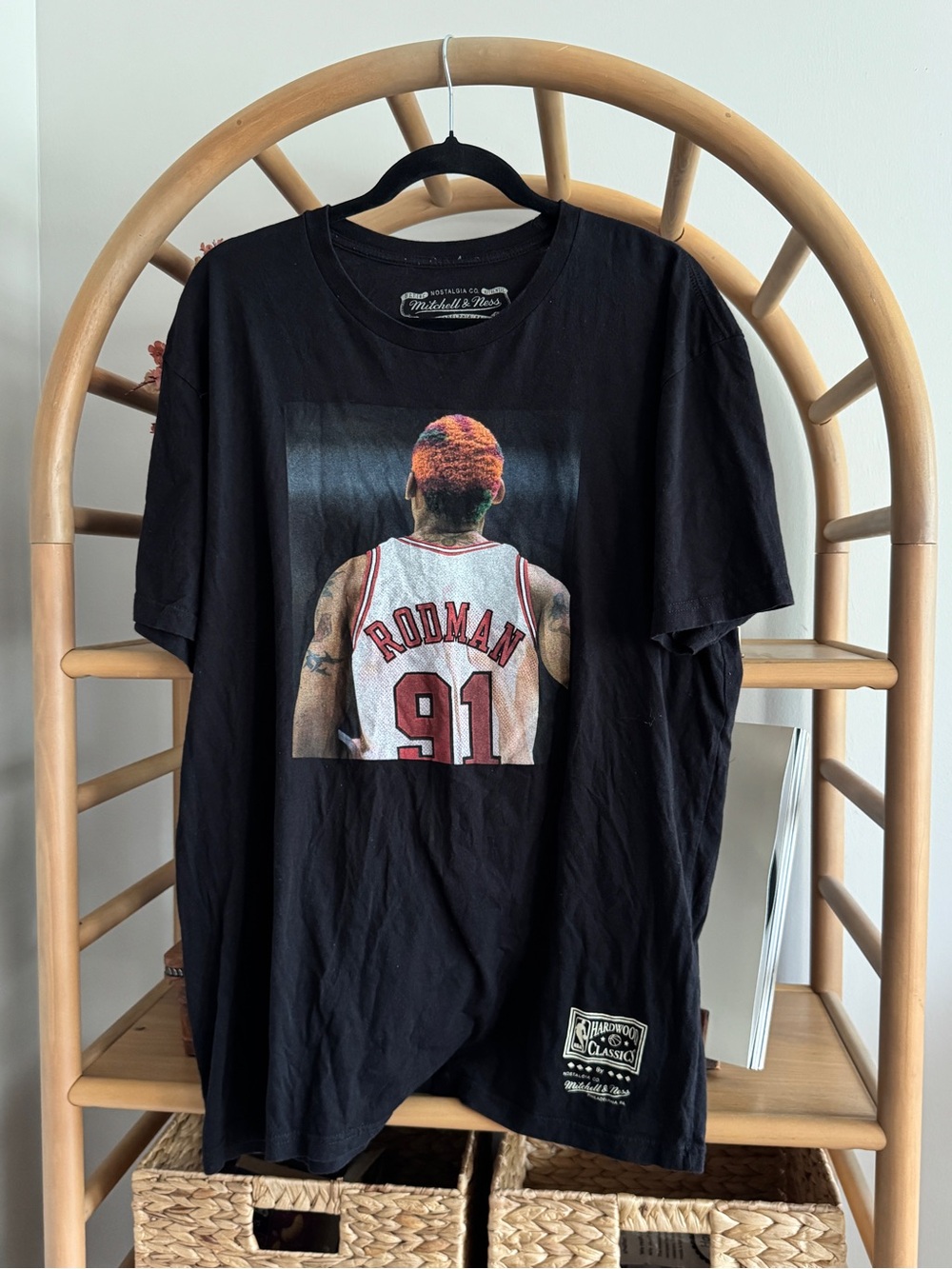 Dennis Rodman Mitchell & Ness Hardwood Classics T-Shirt XL